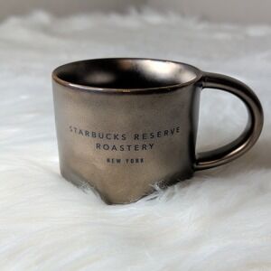 *RARE* Starbucks Reserve Roastery !New York! Mug Dark Bronze 8 Oz